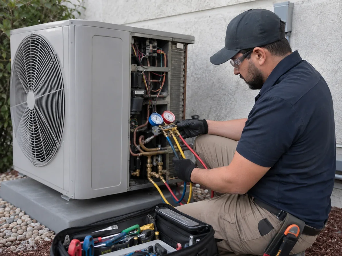 Instalación y mantenimiento de equipos de aire acondicionado